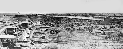 British Encampment at the Taku Forts, China by Felice Beato